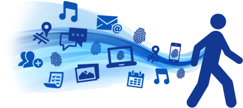 View Larger Image Huella Digital - Qué Es La Identidad Digital (900x418), Png Download