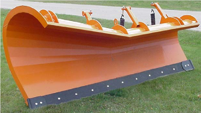 Everest Vortex Series Snow Plow - Snowplow (640x480), Png Download