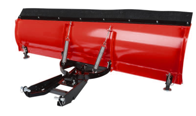 Yamaha Rhino 66" Denali Pro Series Snow Plow Kit Red - Snow (400x400), Png Download