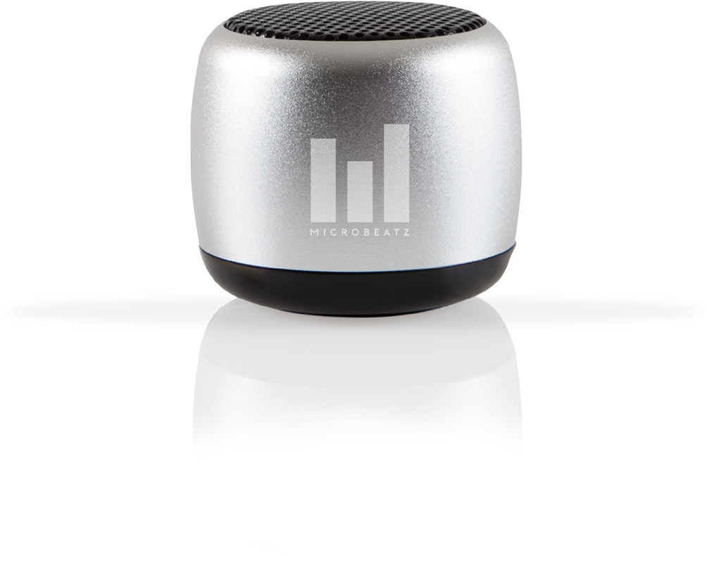 Beat Balm® Silver Pocket-sized Rechargeable Bluetooth - Wireless Speaker (1080x1080), Png Download