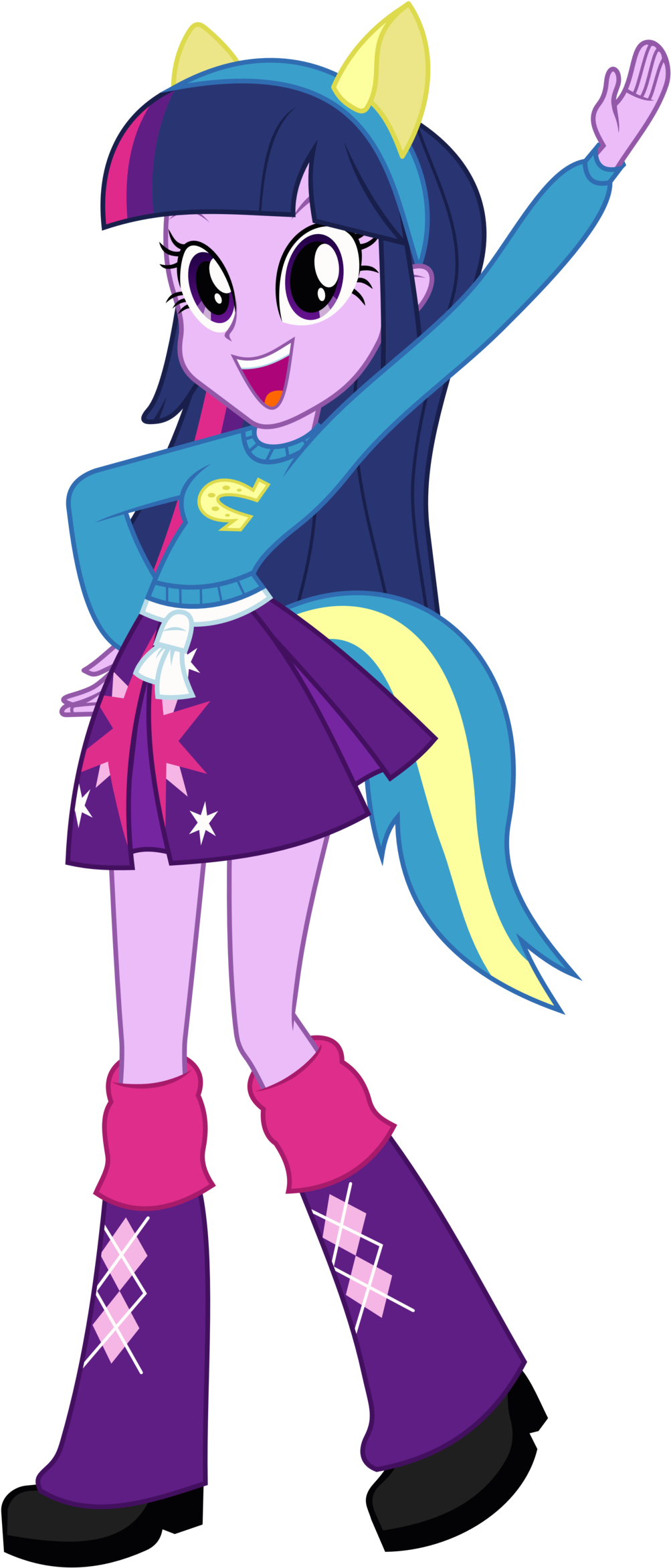 File History - Mlp Eg Twilight Sparkle (1024x2365), Png Download