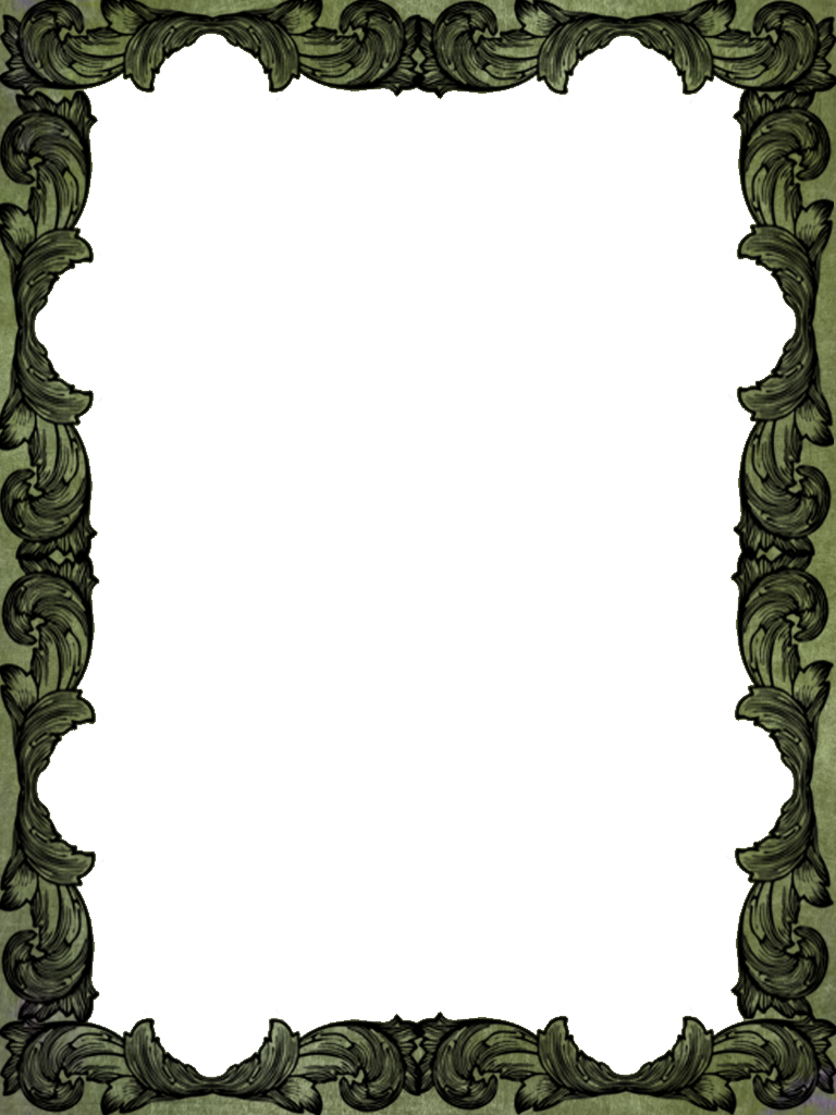 108 Green Flourish By Tigers-stock On Deviantart - Graphic Design (768x1024), Png Download