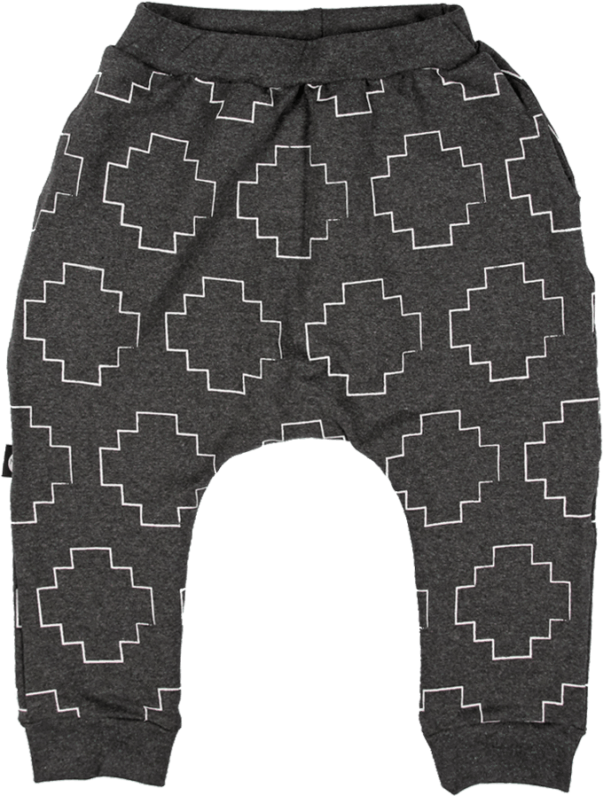 Stairs Grey Harem Pants - Woolen (800x1200), Png Download