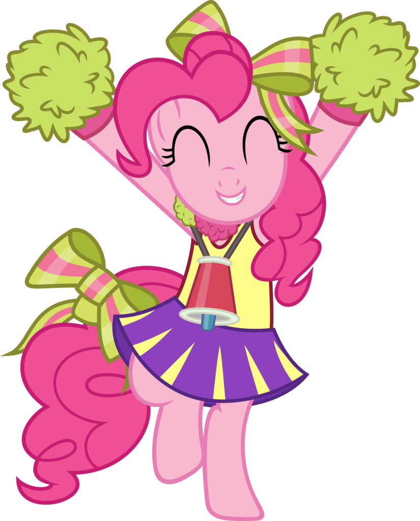 Absurd Res, All Bottled Up, Artist - Pinkie Pie Cheerleader (825x1024), Png Download