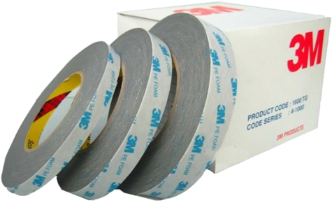 Pe Mounting Tape - Double Tape 3 M (480x301), Png Download
