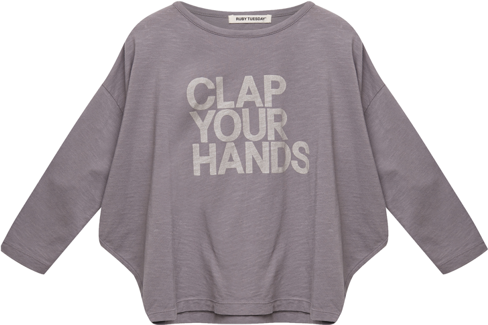 Ruby Tuesday Kids Ebru T-shirt Ls Clap Your Hands - Shirt Ebru - Miss Ruby Tuesday (960x720), Png Download