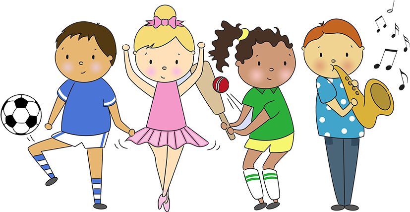 Kids Activities (1078x427), Png Download