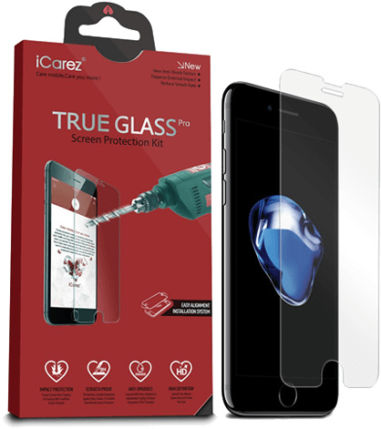 Icarez Tempered Glass Screen Protector For Samsung (702x480), Png Download