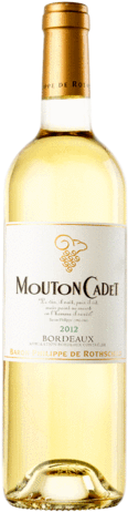 Mouton Cadet Blanc - Mouton Cadet (345x480), Png Download