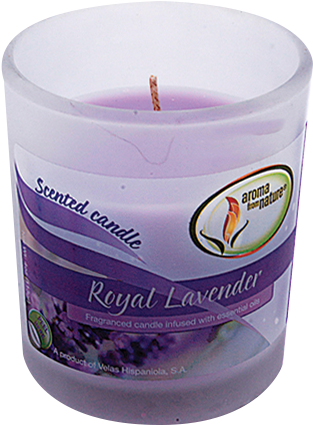 Royal Lavender Light Purple Box 1x12 Units - Candle (476x476), Png Download