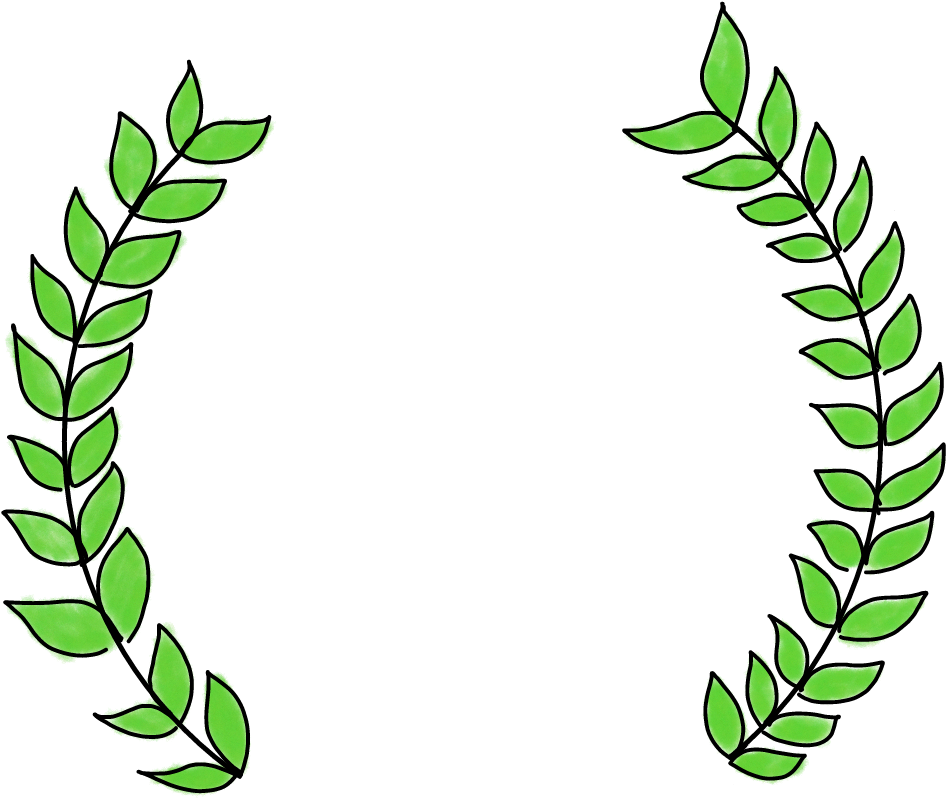 Banners Plant Hojas Verde Planta Paréntesis - Banner De Hojas Png (1024x1024), Png Download
