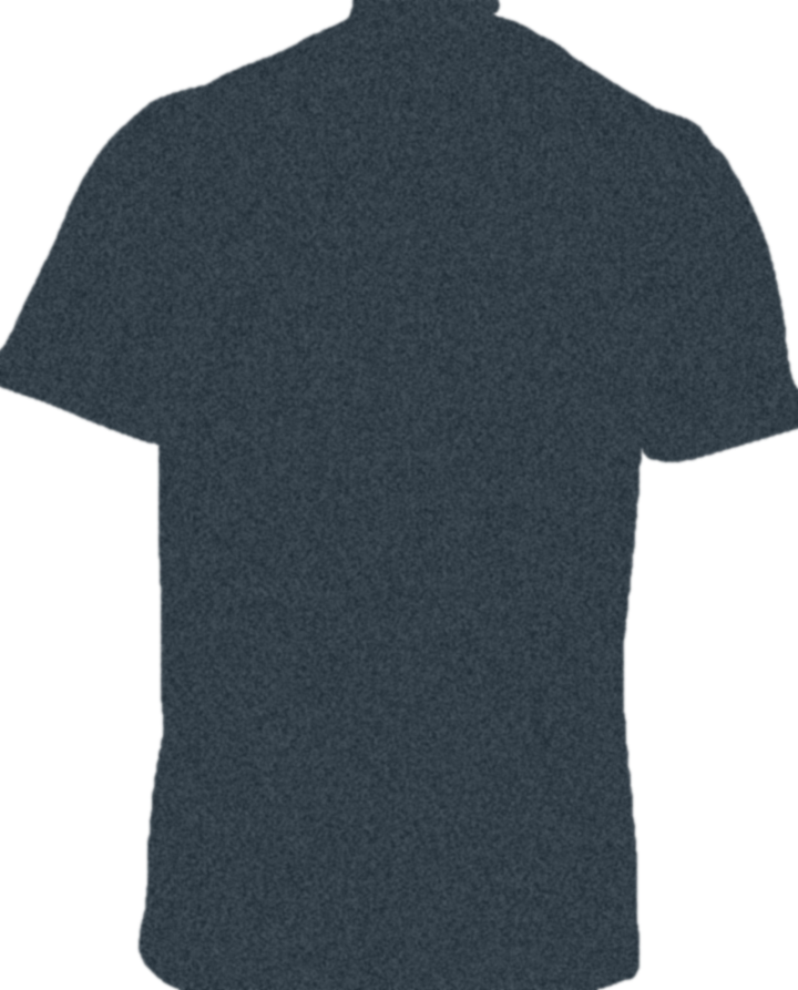 Custom Printed Ultra Cotton Crew Neck T Shirt Heather - Polo Shirt (720x893), Png Download