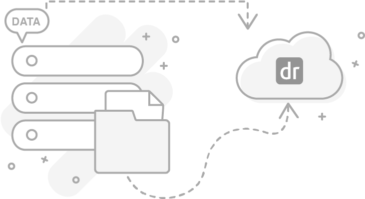 Drchrono Cloud Taking In Data And Files - Drchrono (782x462), Png Download