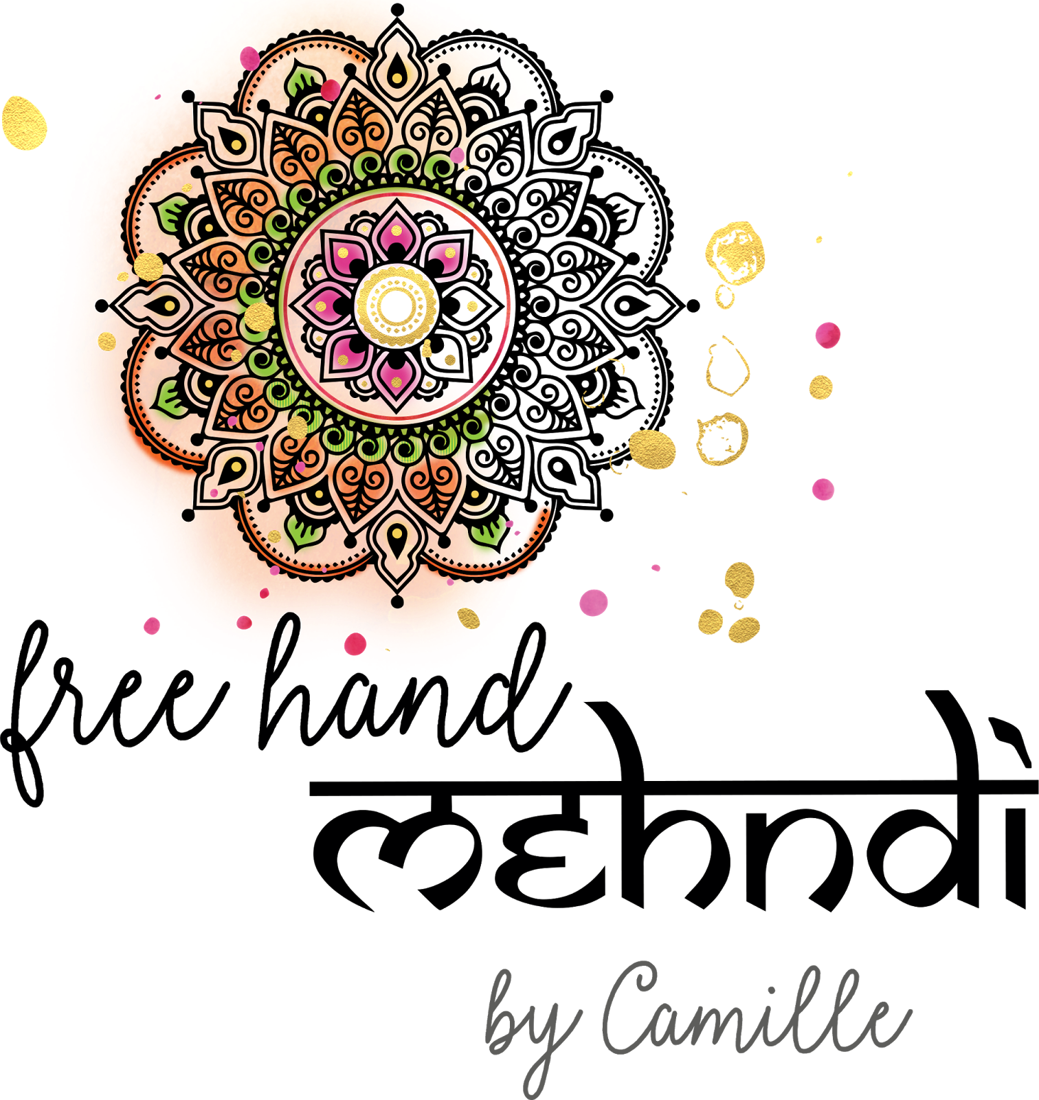 After Hosting My Blog On This Platform For Many Years - Mehndi Indian Mandela Colorme! Wall Mural By Magic (1512x1600), Png Download