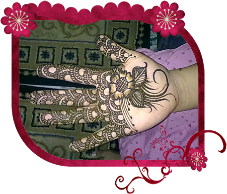 Bridal Hand Mehandi Patterns - نقش حناء 2011 (463x397), Png Download