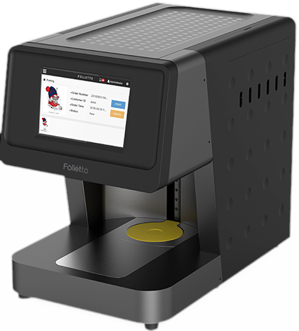 Latte Art Printer - Latte Art (421x465), Png Download