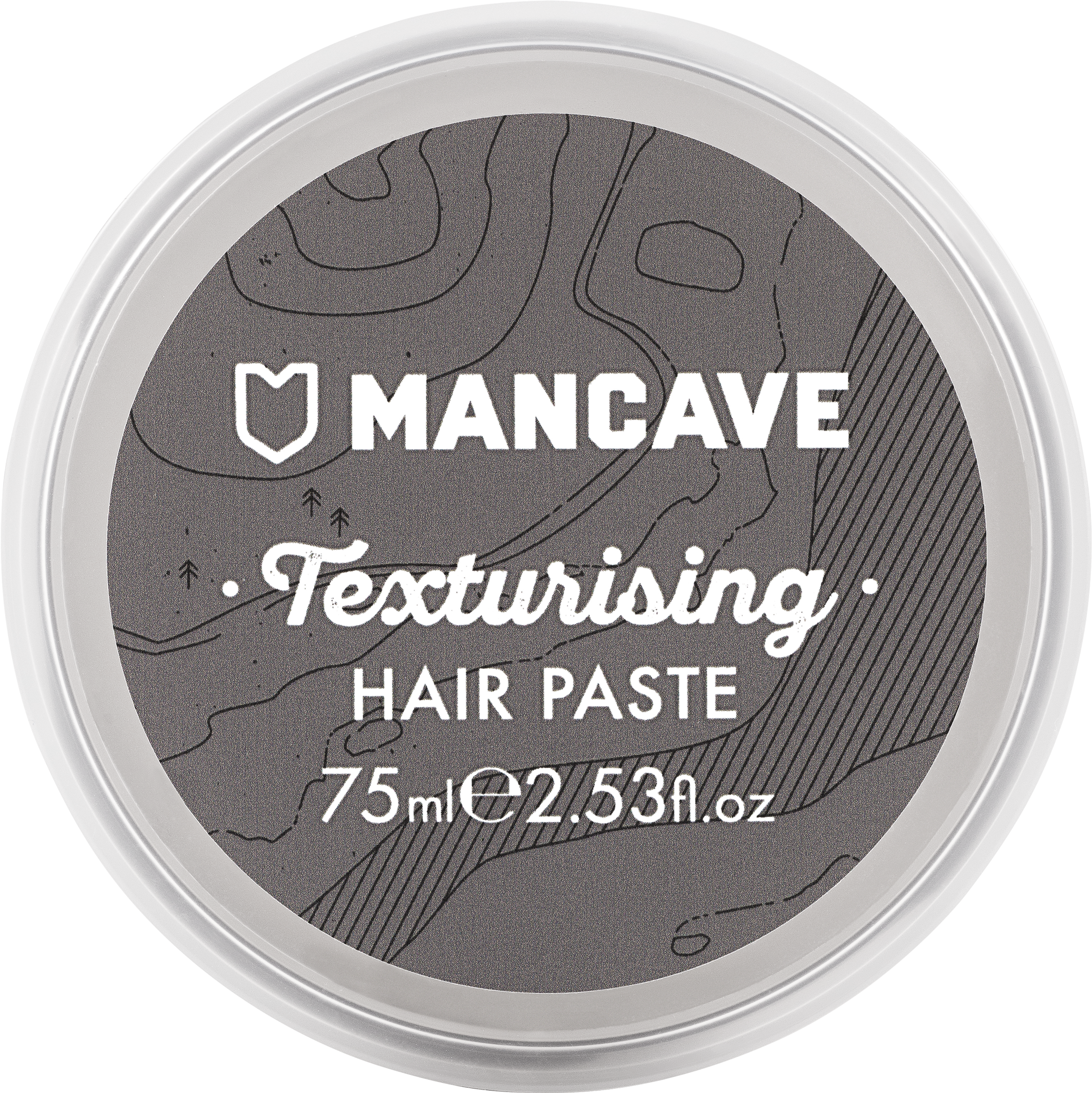 Texturisinghairpaste 2018-lid V=1525254105 - Mancave Texturising Hair Paste 75ml (2500x2500), Png Download