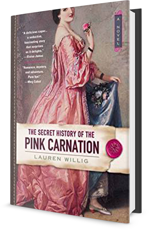 “willig's Writing Is Witty And Smart, And Her Addictive - Secret History Of The Pink Carnation (480x738), Png Download