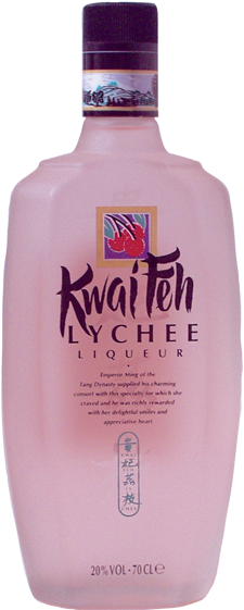 Lychee Liqueur Kwai Feh (313x560), Png Download