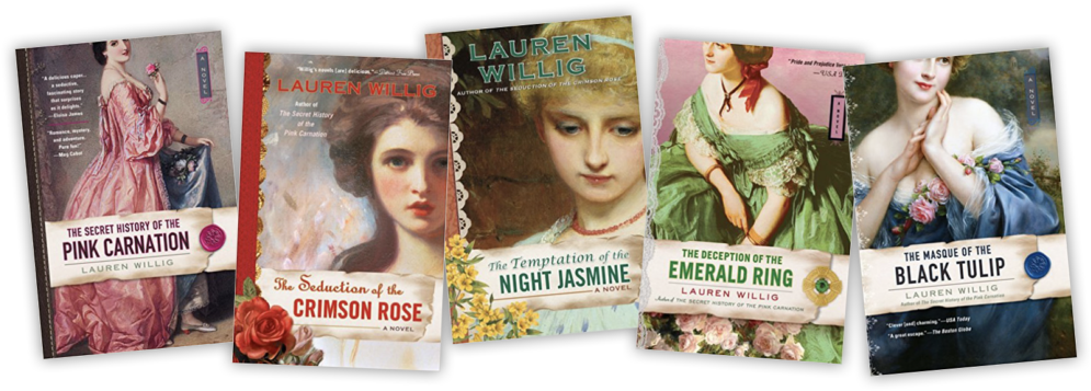 Pink Zone - Deception Of The Emerald Ring By Lauren Willig (1024x372), Png Download