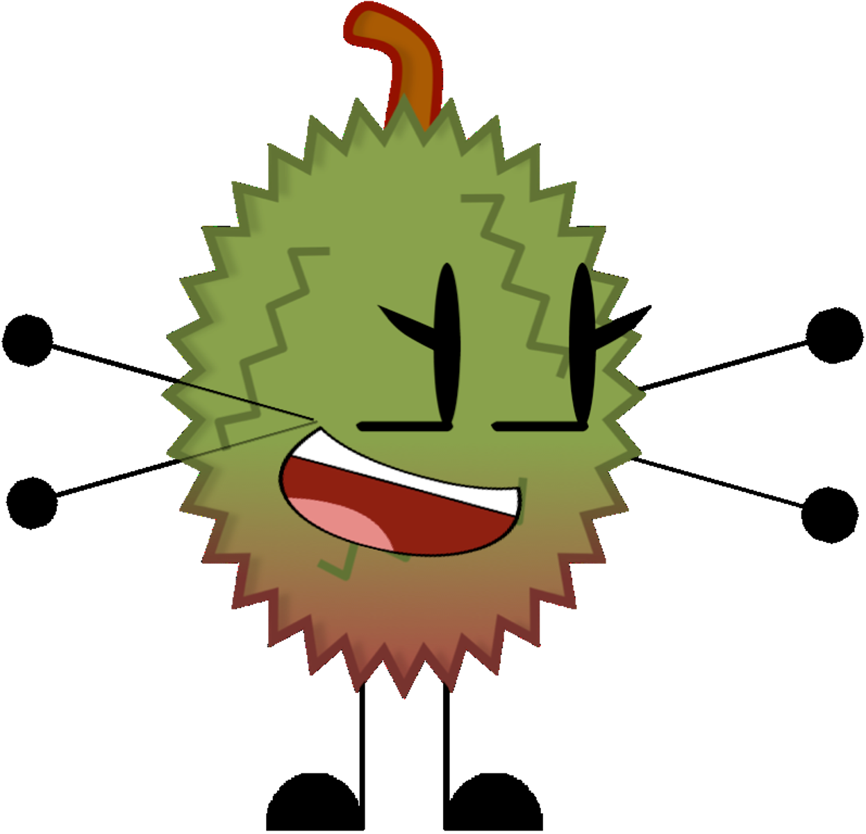 Lychee - Bfdi Lychee (1247x1200), Png Download