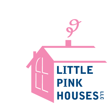 Little Pink Houses - Graphic Design (500x485), Png Download