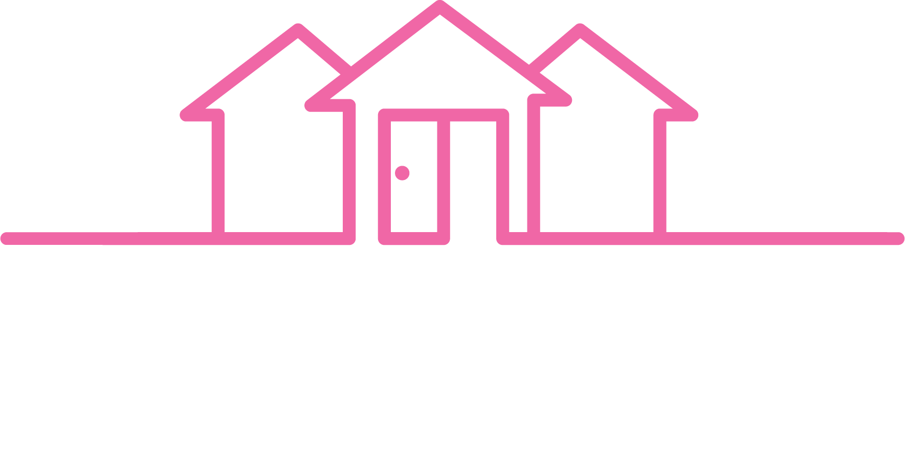 Little Pink Houses (1769x890), Png Download
