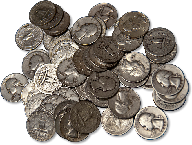 Silver Junk Bag Png (662x499), Png Download