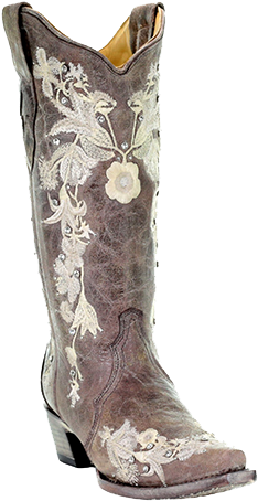 All New - Cowboy Boot (355x500), Png Download