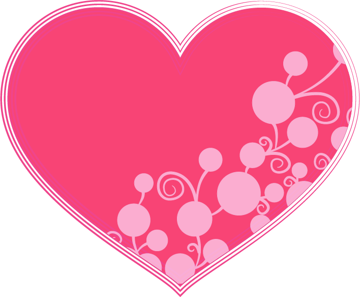 Hearts Clipart String Heart - Heart Image Clipart Png (708x583), Png Download