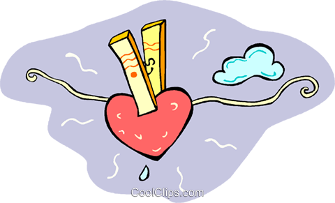 Hanging Your Heart Out To Dry Royalty Free Vector Clip - After Love: Poems (480x291), Png Download