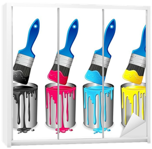 Barattolo Di Vernice E Pennello Tin Of Paint And Brush - Paintbrush (400x400), Png Download