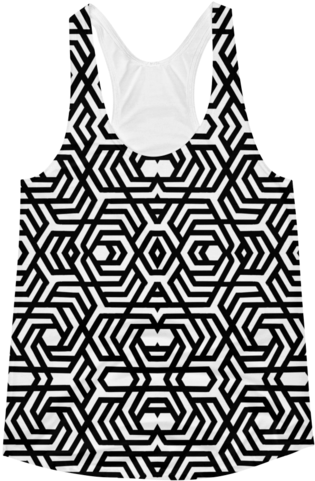 Arabesque Women's Racerback Tank - Active Tank (530x530), Png Download