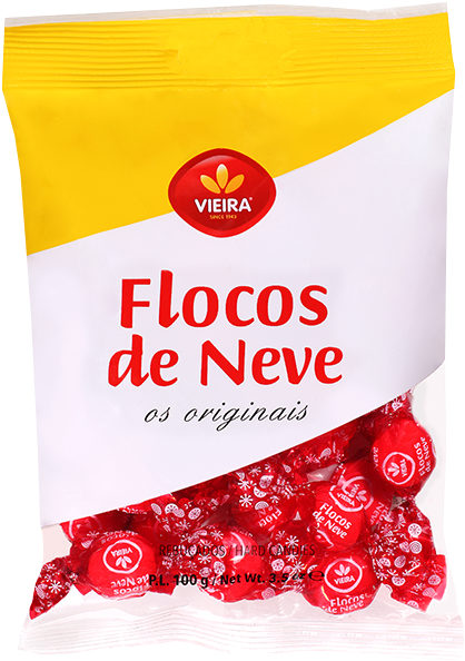 Flocos De Neve 100g - Flocos De Neve Candy (650x650), Png Download