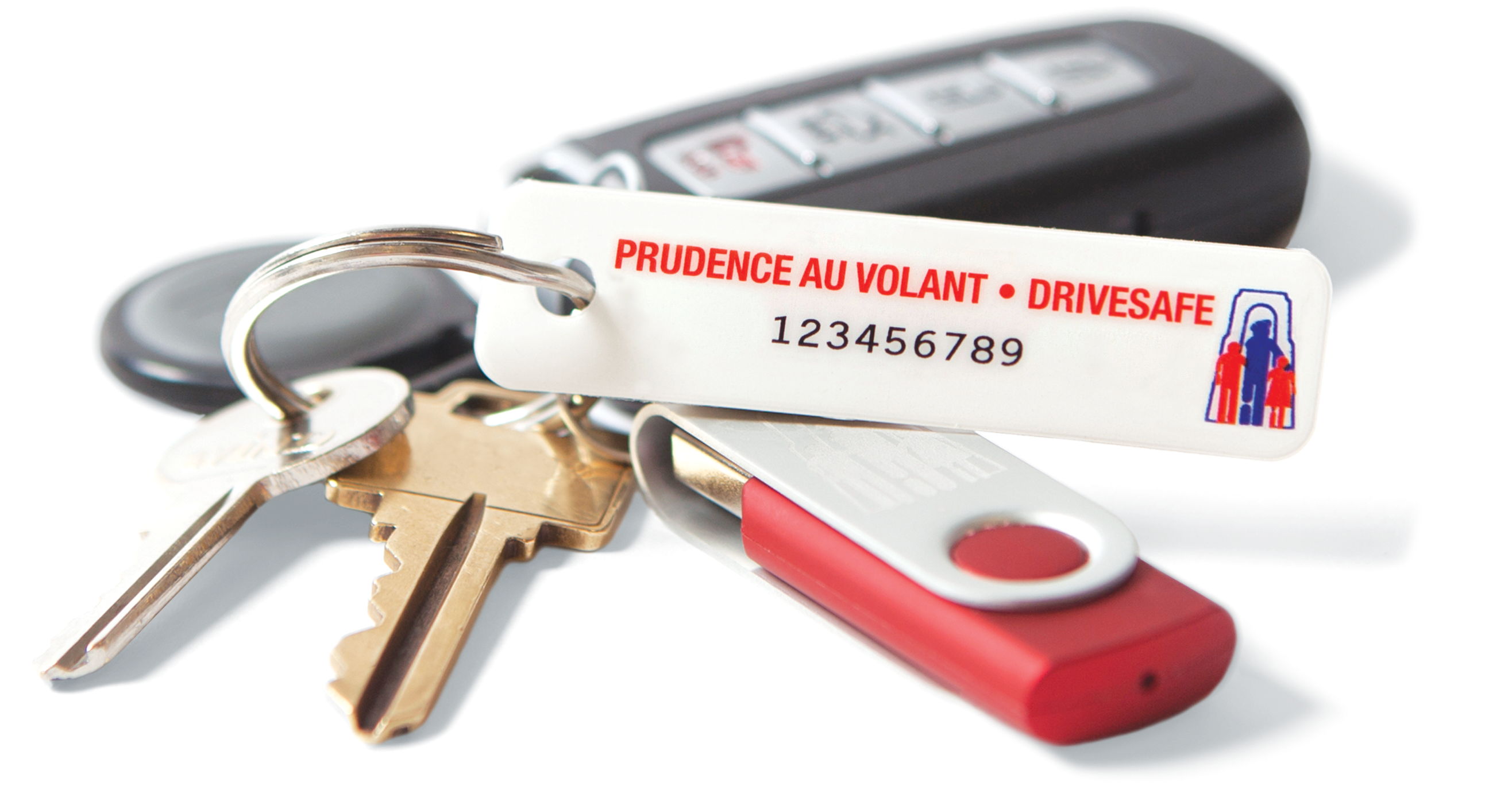 Plaque Porte-clés - War Amps Key Tags (2702x1448), Png Download