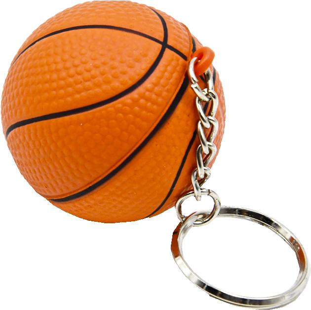 Mkc-003 Basketball Keychain - Consumer Goods Usa Stress Foam Ball - Sports Ball Keychain (767x694), Png Download