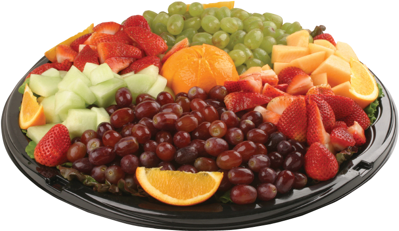 Fruit Tray Png (884x543), Png Download