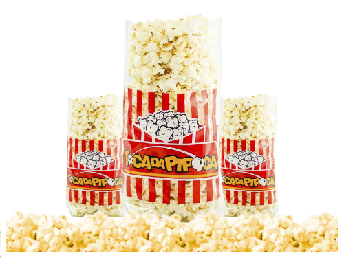 A Pipoca - Popcorn (500x375), Png Download