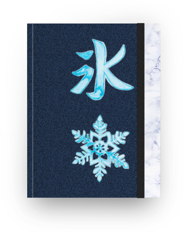 Caderno Flocos De Neve, Koori Snowflake De Barbara - Notebook (800x800), Png Download