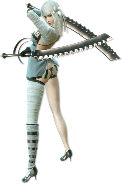 But Be Very Careful, She Is An Ultra Bitch - Nier Kaine Outfit (396x600), Png Download