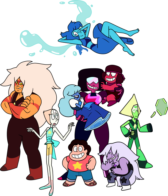 Gems For Brandon - Steven Universe Characters (570x665), Png Download