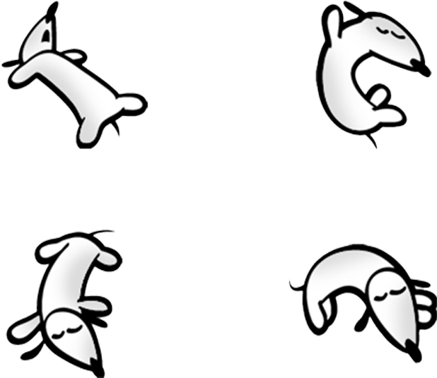 Cute Hand Drawn Puppy Icon - Portable Network Graphics (1024x600), Png Download