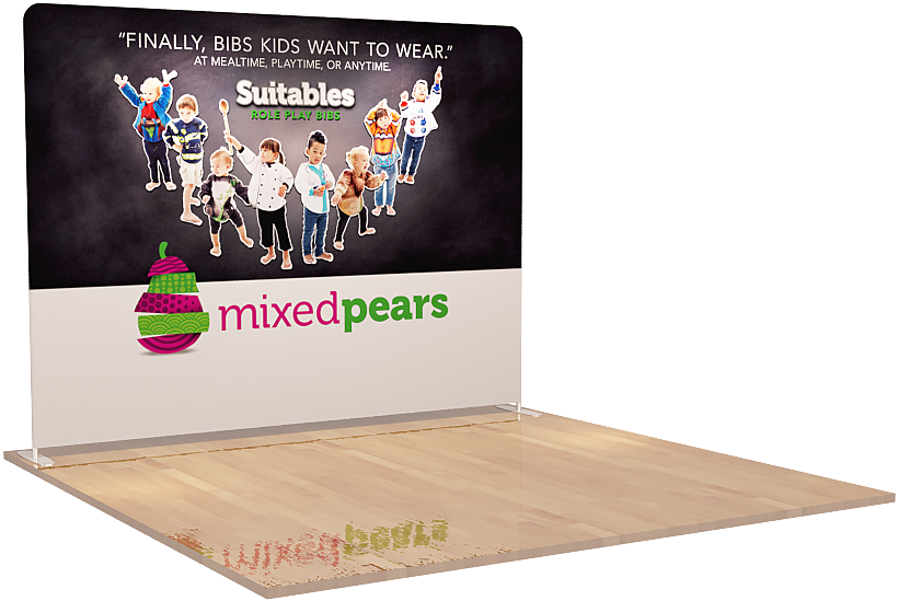 10ft Straight Tension Fabric Display - Logos (851x851), Png Download