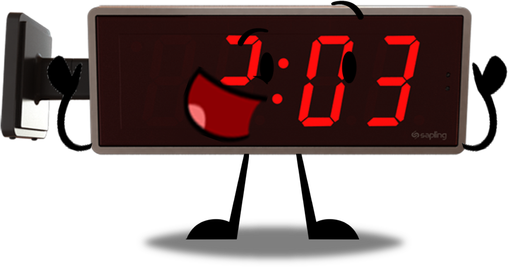 Dicital Clock Pose - Portable Network Graphics (1058x534), Png Download