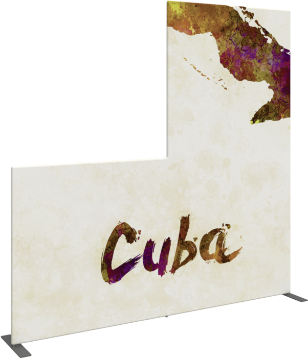 Modulate Frame Banner - Mapa Cuba Acuarela (700x700), Png Download