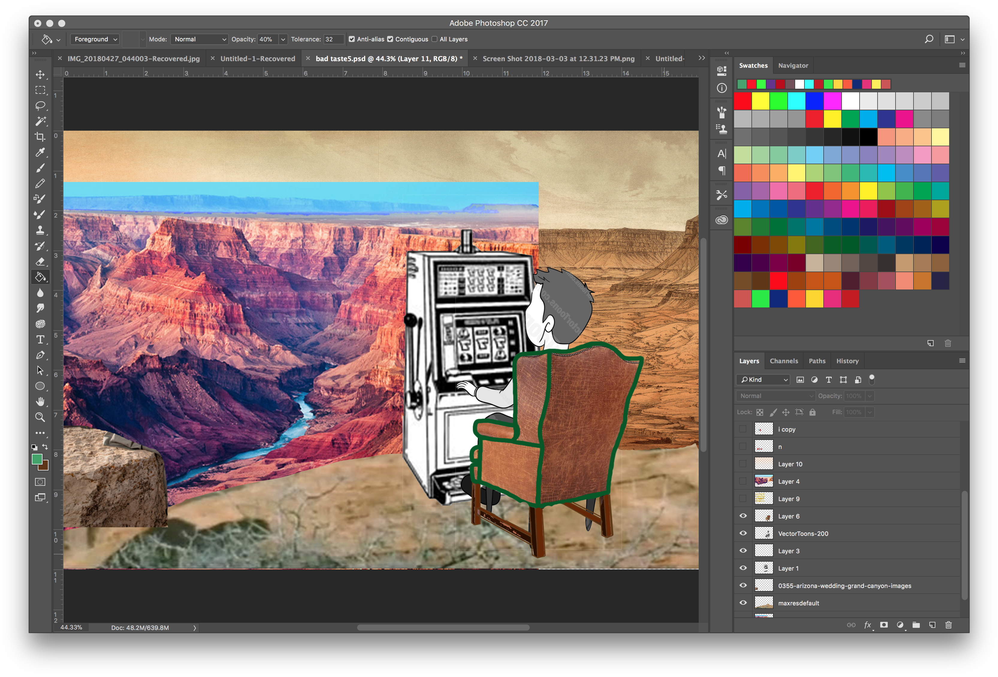 It Is A Collage Of My Resentment That He Liked Video - Grand Canyon National Park (3364x2284), Png Download