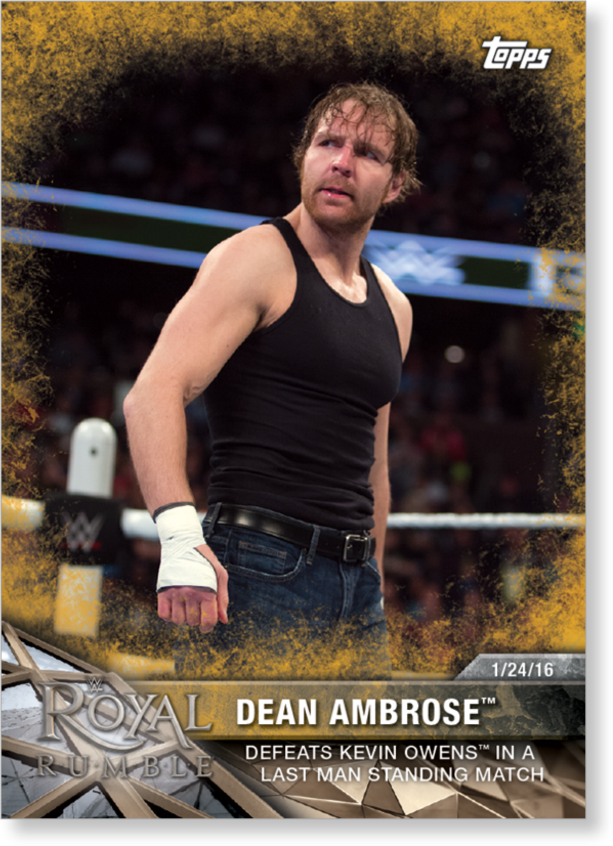 Dean Ambrose 2017 Wwe Road To Wrestlemania Base Cards - Album Cover (2000x2000), Png Download