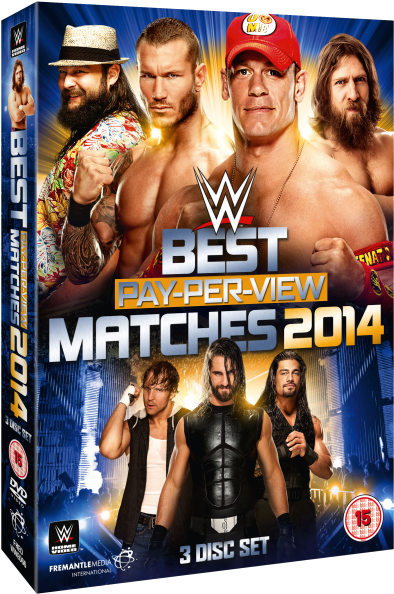 Best Wwe Ppv Matches 2014 Dvd - Wwe: The Best Ppv Matches Of 2014 (dvd) (410x600), Png Download