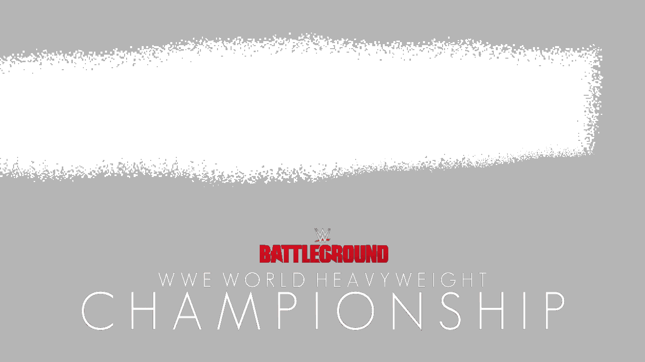 Wwe Fonts For Designs - Wwe Battleground Match Card Background (1284x722), Png Download