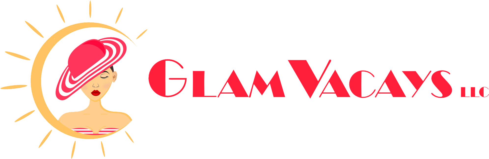 Welcome To Glam Vacay, Llc - Travel (2050x720), Png Download